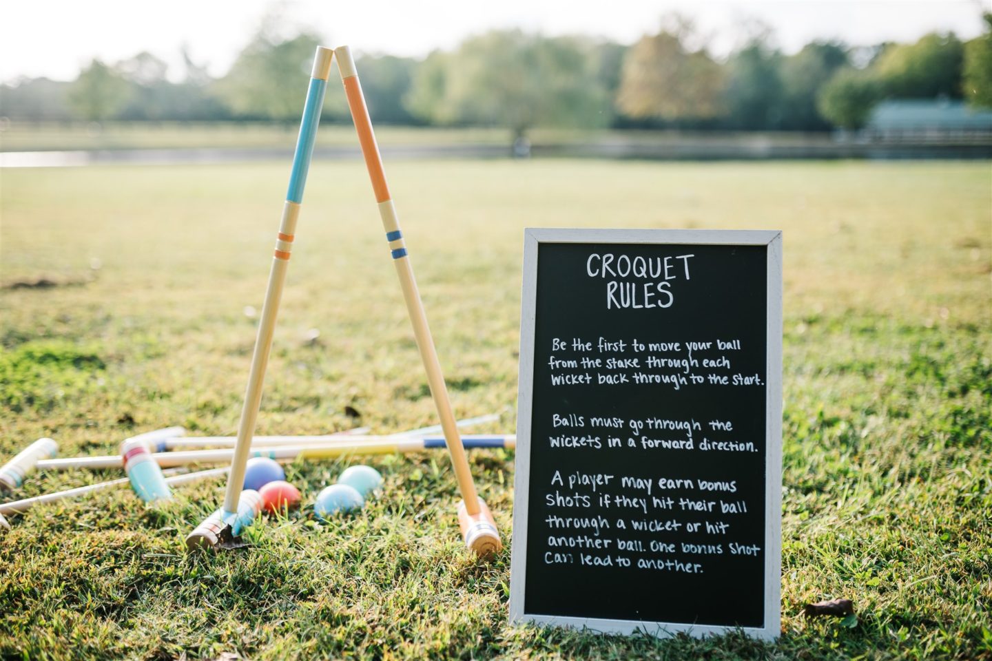 Wedding Lawn Games - Croquet